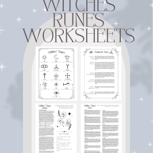 Witches Runes Worksheets